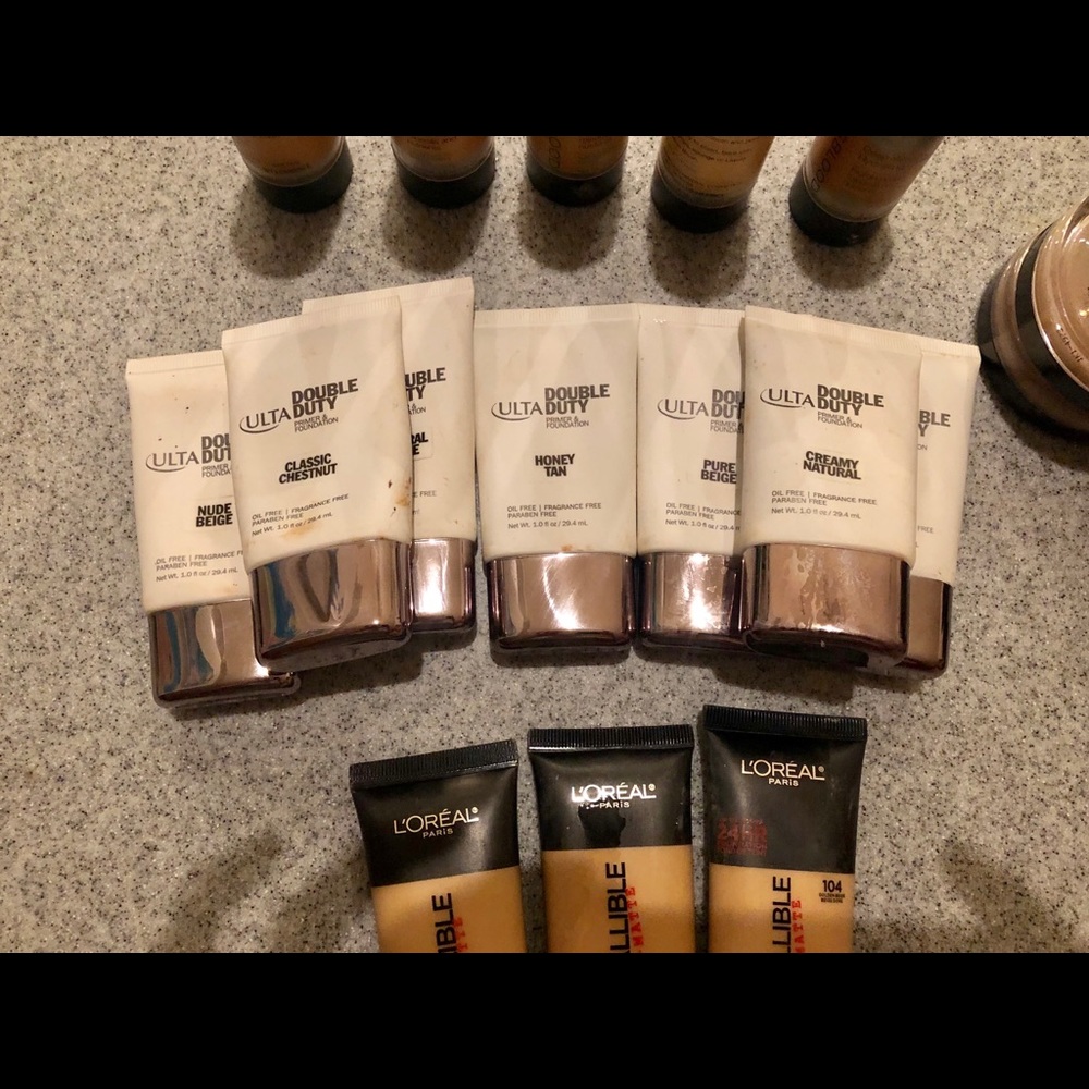 ✨LOT ✨of 26 FOUNDATIONS 💋MAKEUP ARTISTS DREAM💋 - Picture 3 of 7
